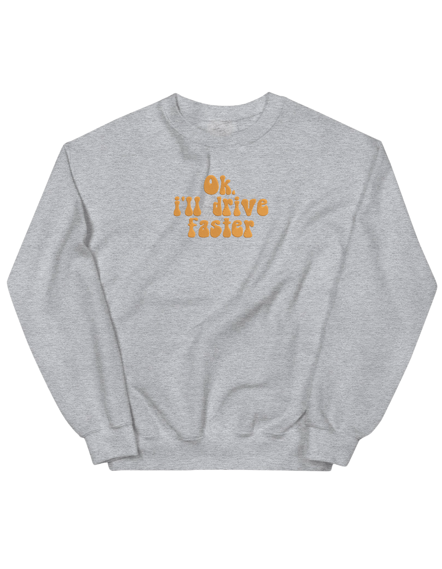Drive faster sweatshirt F1 - Thread Muse