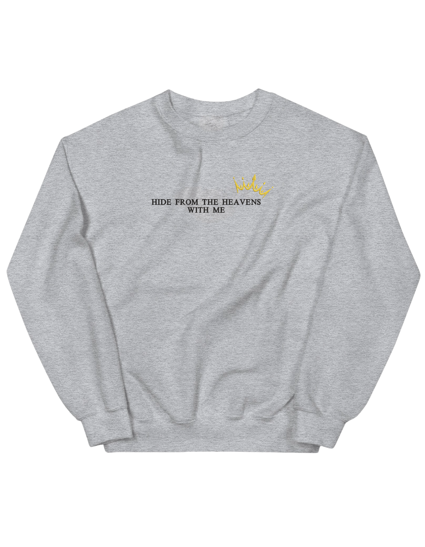 Hide from the heavens sweatshirt Bridgerton - Thread Muse