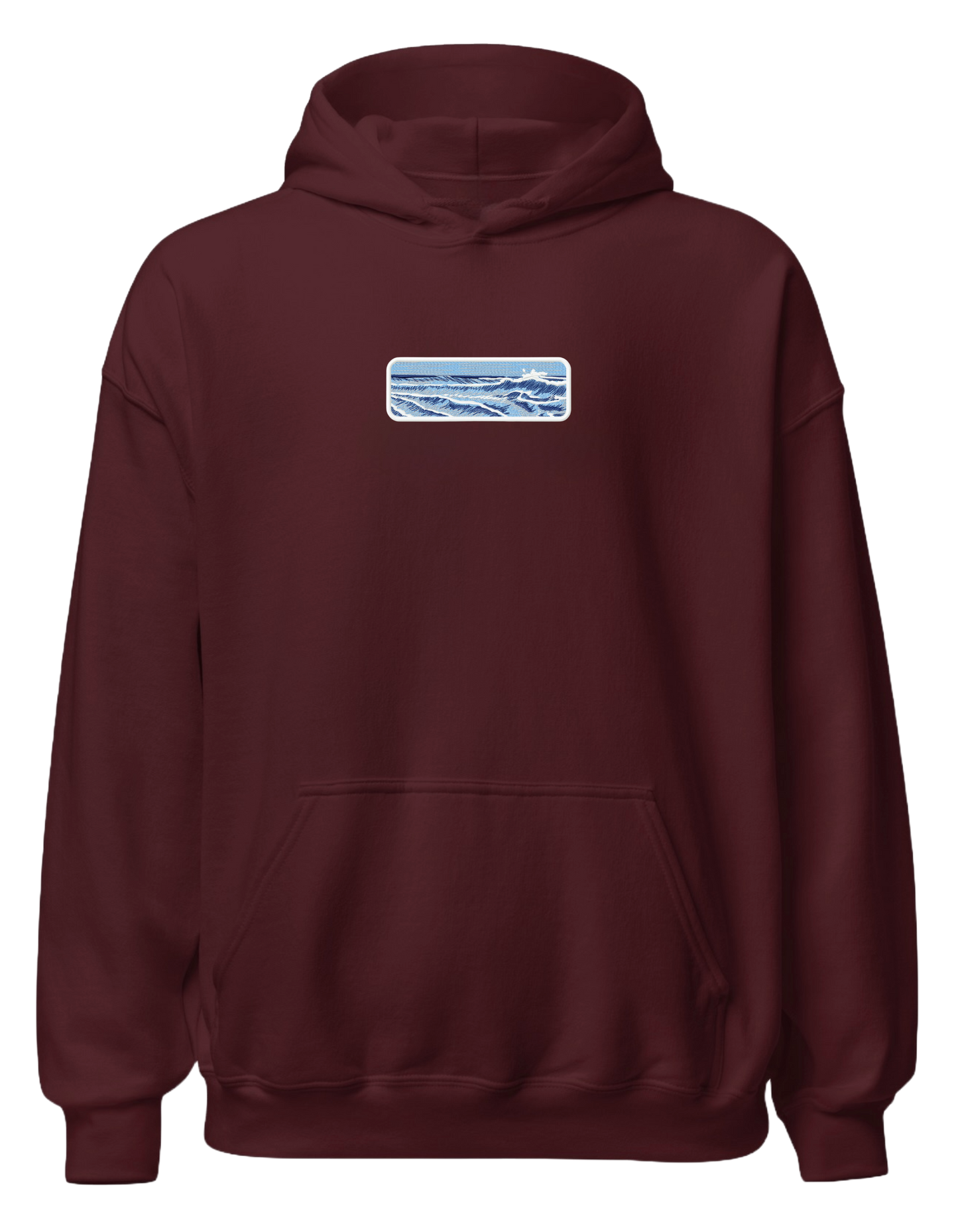 Japanese ocean waves hoodie Picturi - Thread Muse