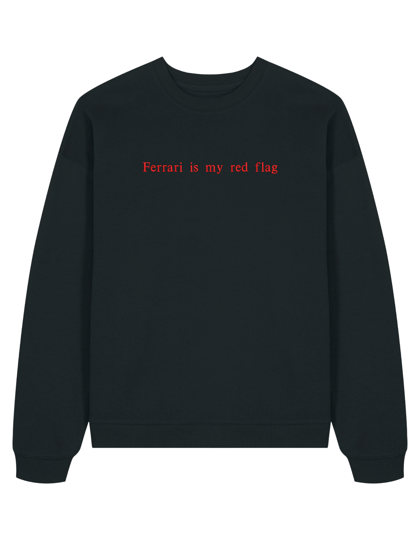 Red flag sweatshirt F1