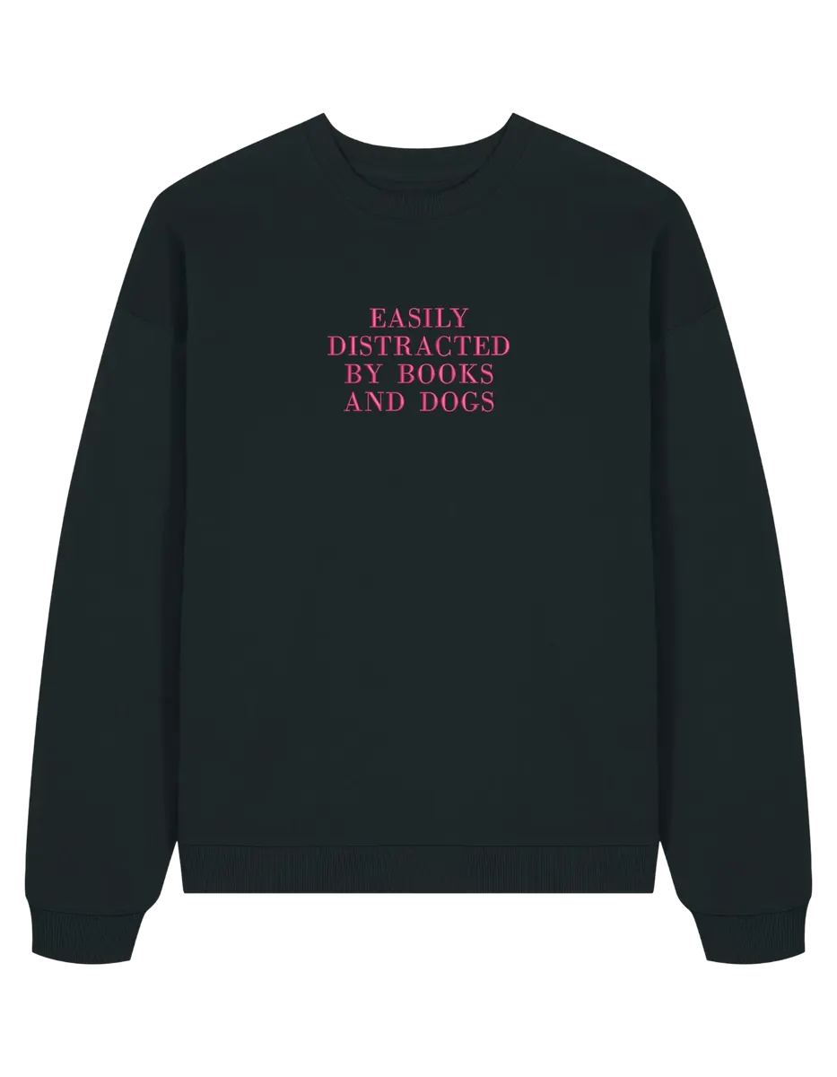 Distracted sweatshirt bookish - Thread Muse