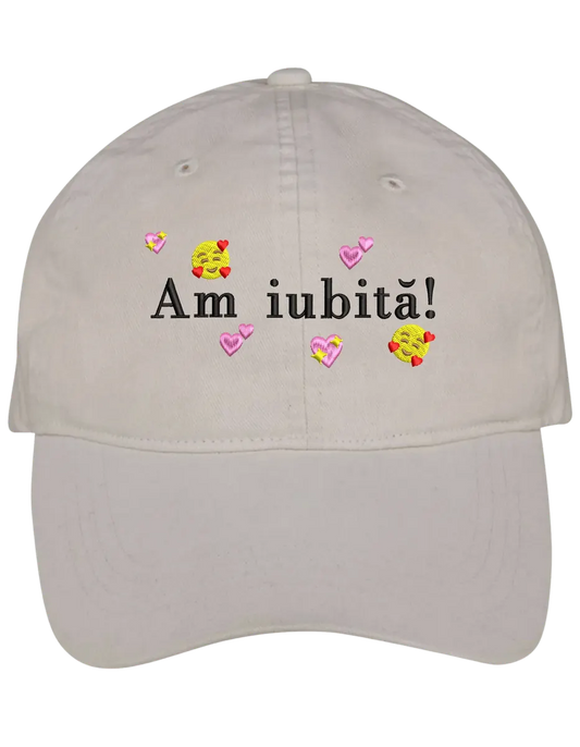 Sapca Am iubita! brodata - Thread Muse