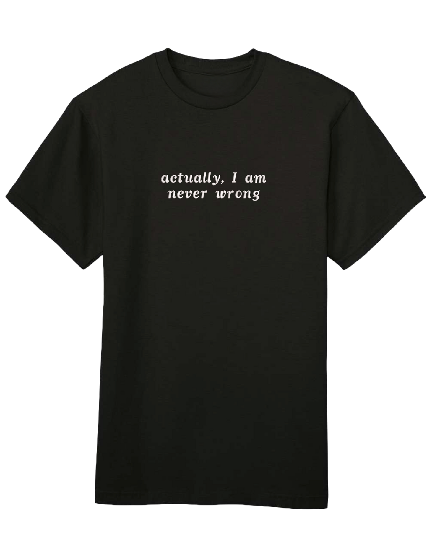 Never wrong tricou mesaje