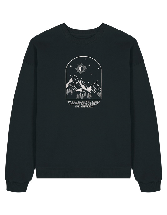 To the stars mountains sweatshirt ACOTAR