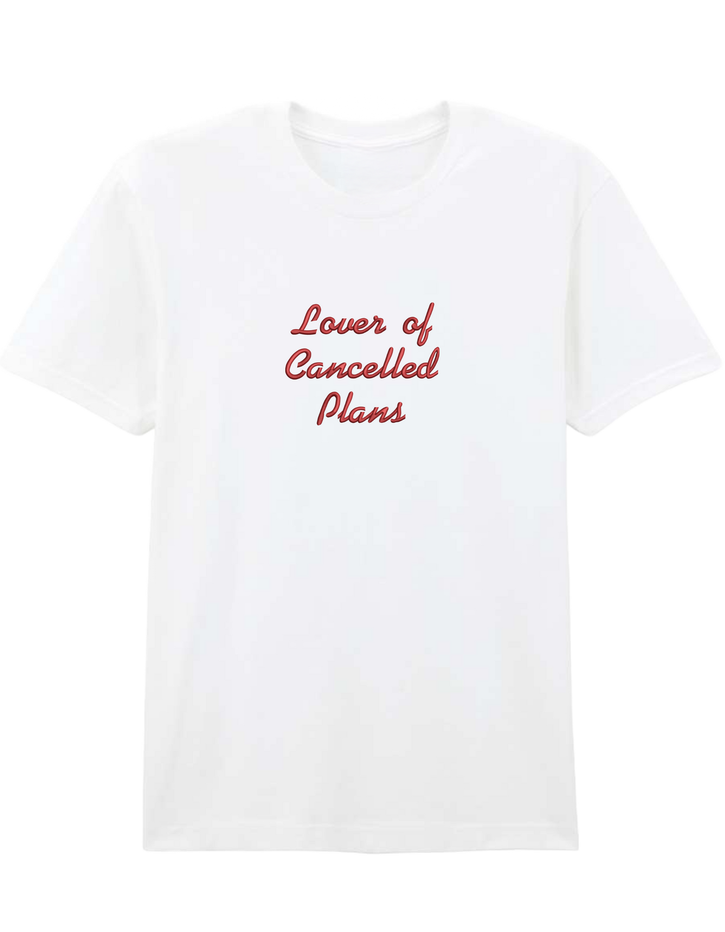 Cancelled plans tricou mesaje - Thread Muse