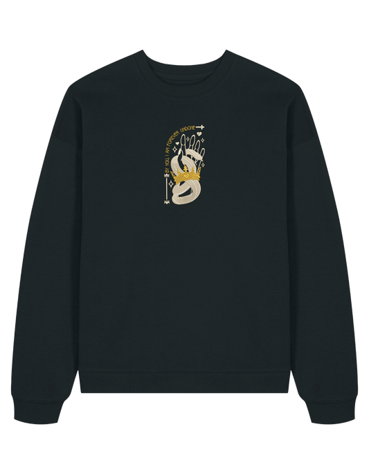 Forever undone sweatshirt Cruel Prince