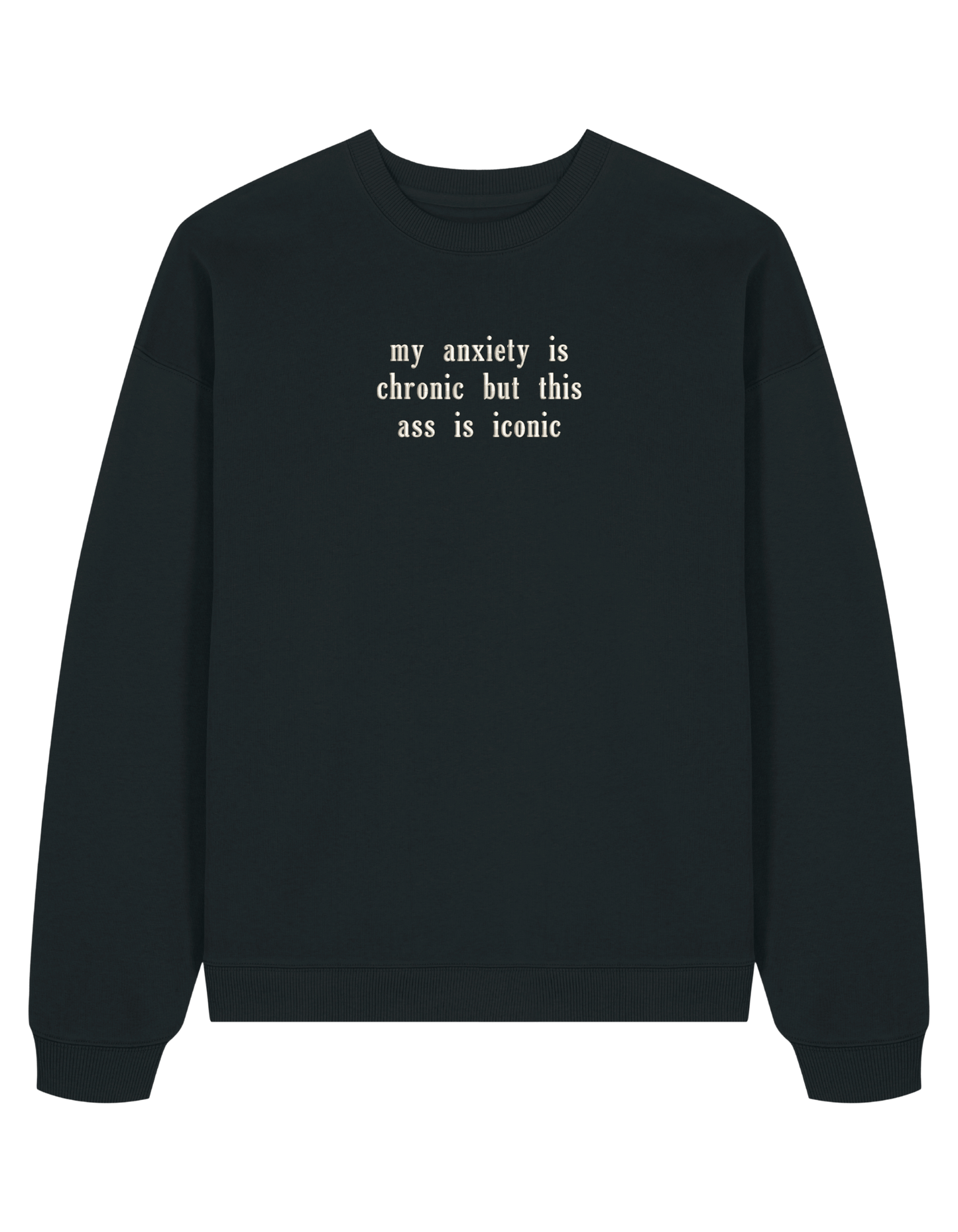 Iconic sweatshirt mesaje