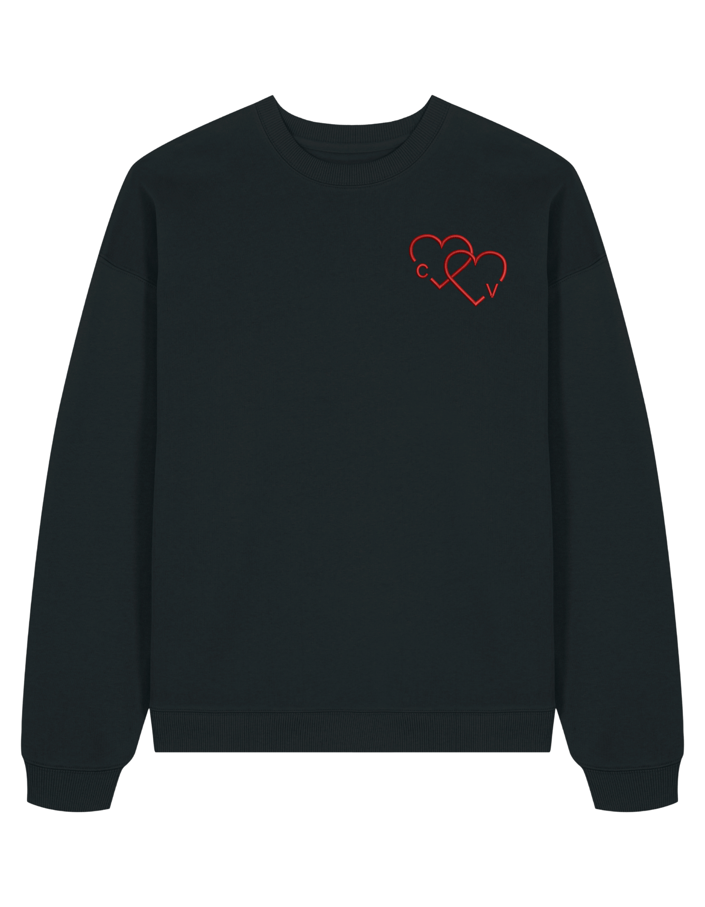 Hearts initiale sweatshirt