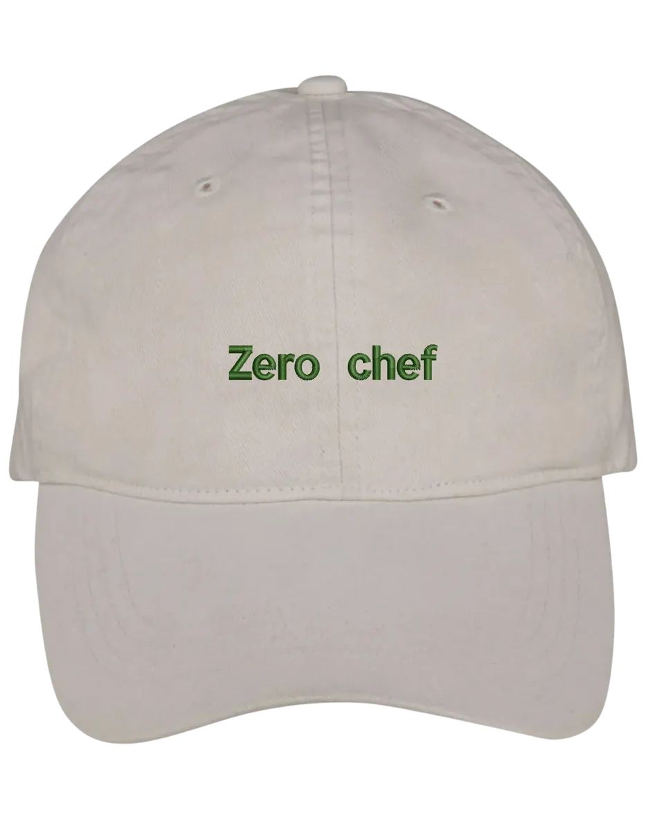 Zero chef sapca brodata - Thread Muse