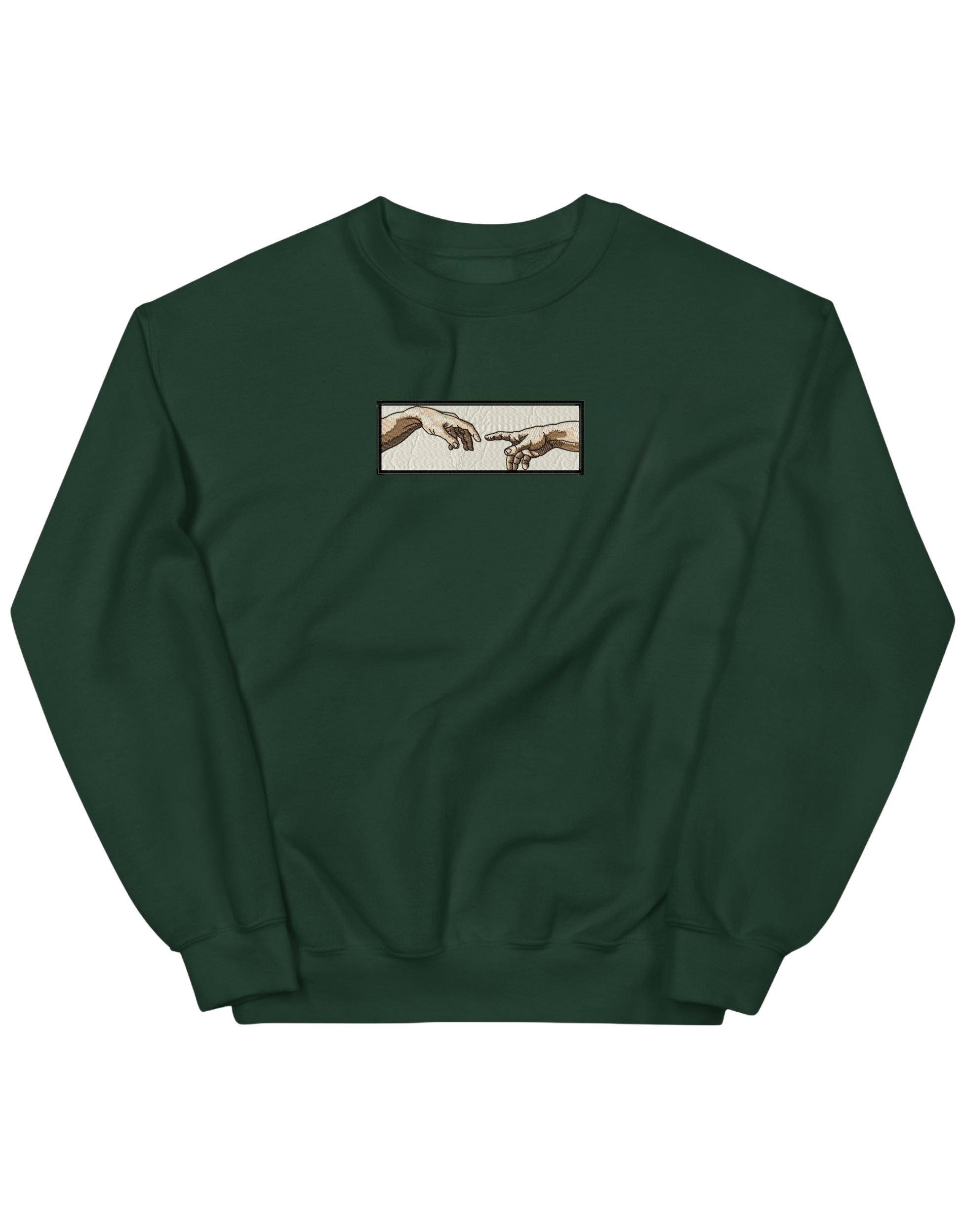 Creation of Adam hands sweatshirt Picturi - Thread Muse