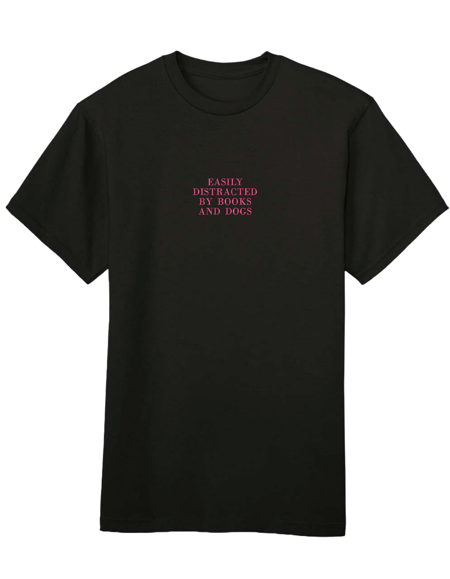 Distracted tricou bookish