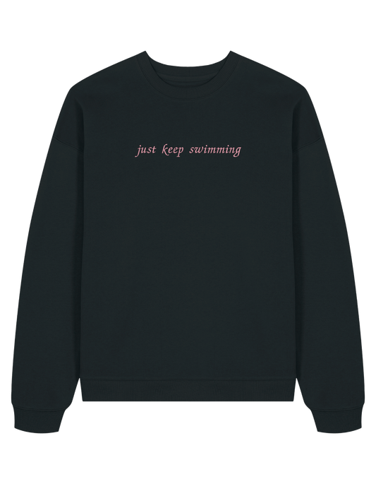 Keep swimming sweatshirt bookish