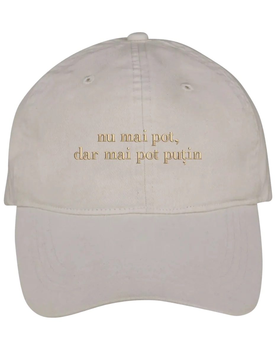 Sapca Mai pot putin brodata - Thread Muse