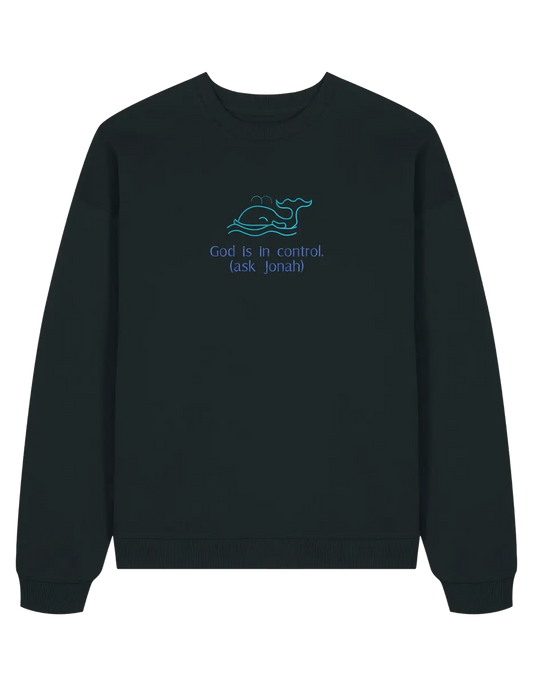 God is in control sweatshirt - Thread Muse