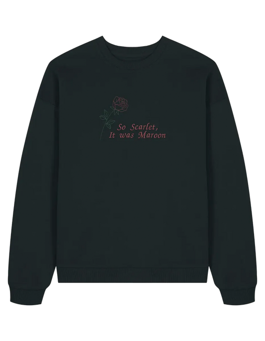 Maroon sweatshirt Taylor Swift - Thread Muse