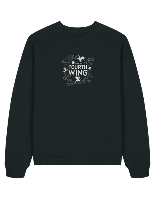 Fourth wing sweatshirt oversized - Thread Muse