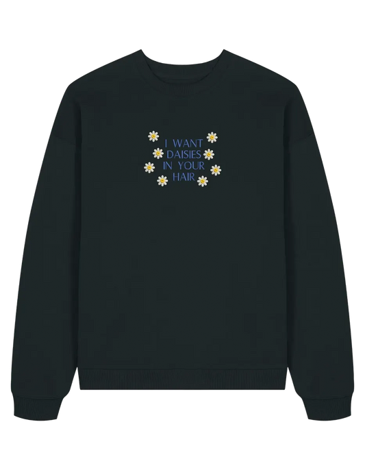 Daisies sweatshirt bookish - Thread Muse