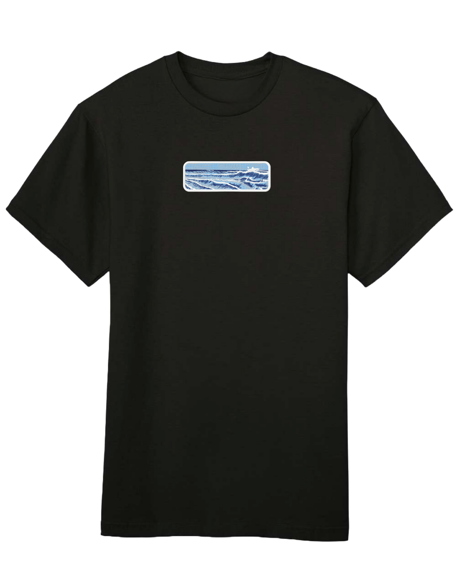 Japanese ocean waves tricou Picturi - Thread Muse