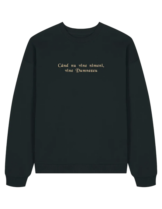 Dumnezeu sweatshirt - Thread Muse