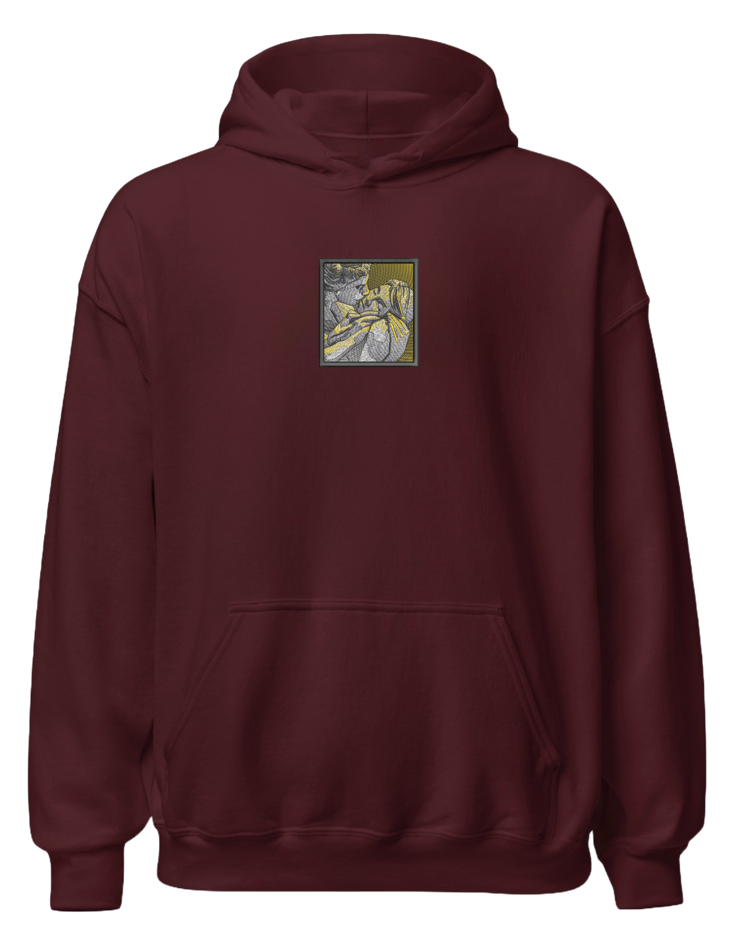 The Kiss Yves Pires hoodie Sculpturi - Thread Muse