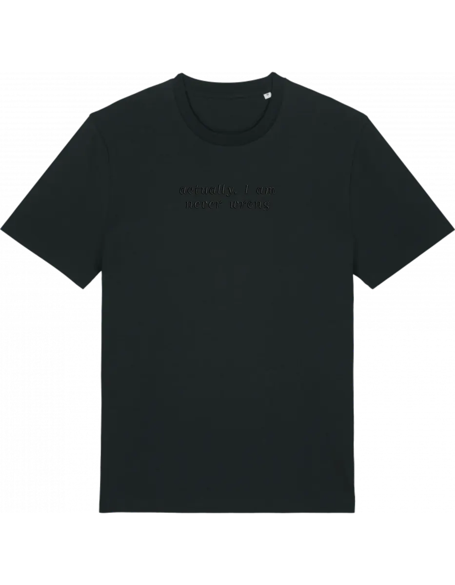 Never wrong tricou - Thread Muse
