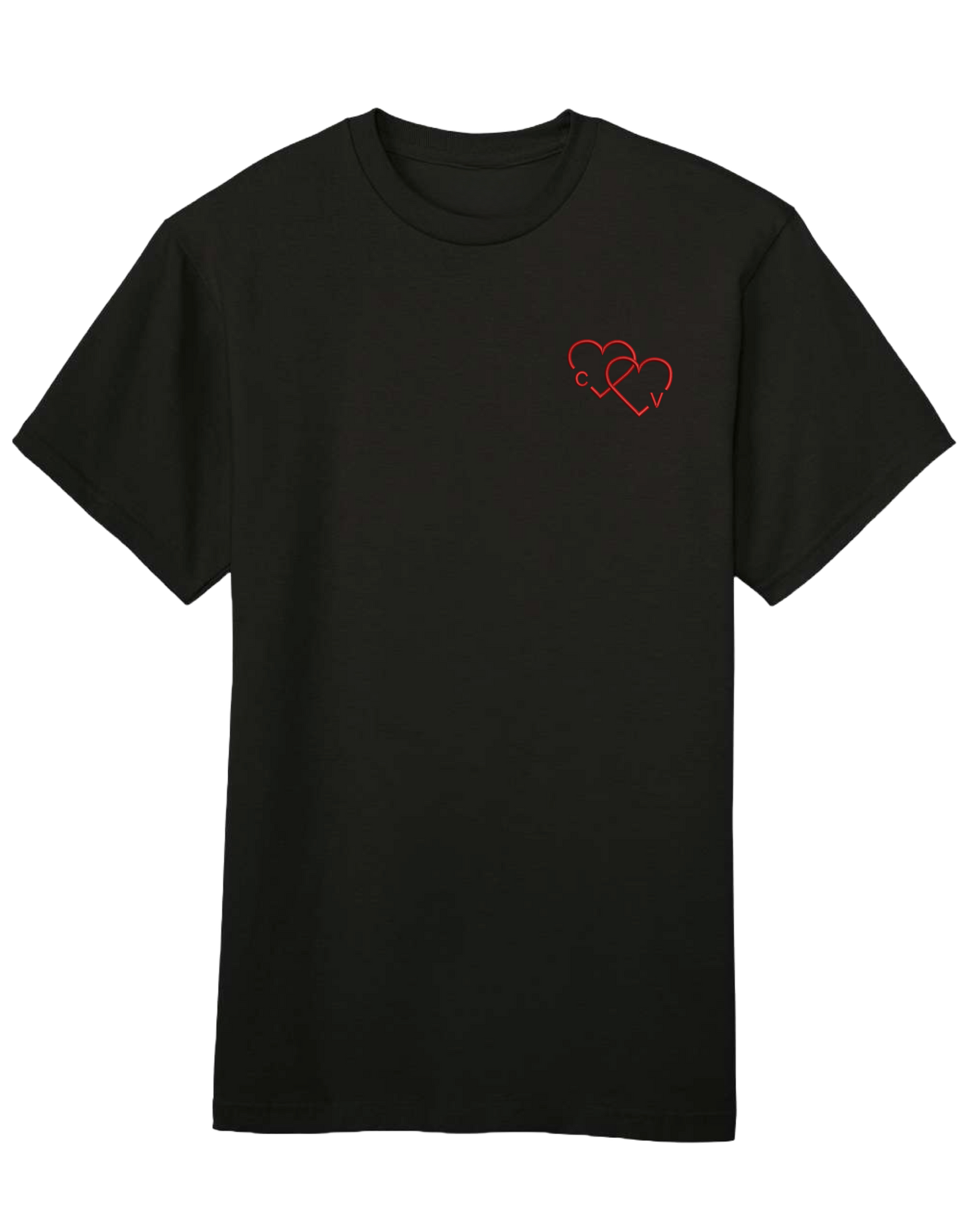 Hearts initiale tricou