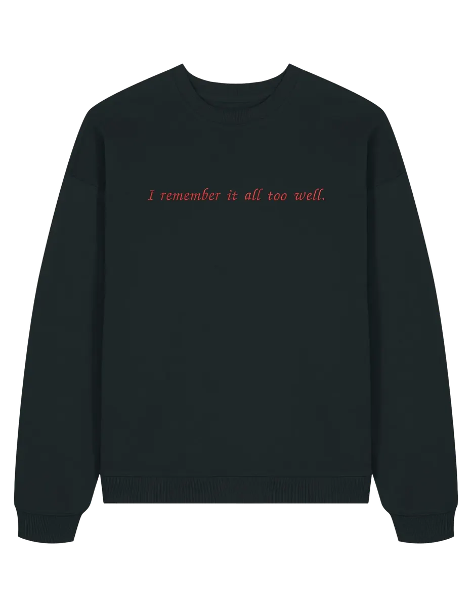 I remember it sweatshirt Taylor Swift - Thread Muse