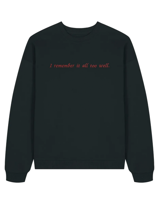 I remember it sweatshirt Taylor Swift - Thread Muse