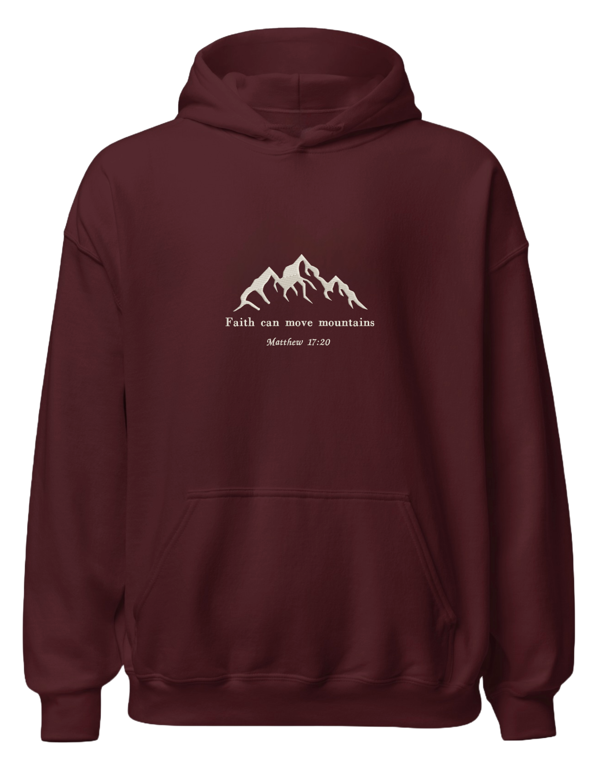 Move mountains hoodie - Thread Muse