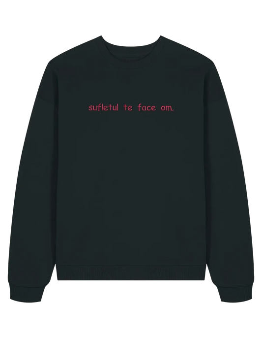 Sufletul sweatshirt Girly - Thread Muse