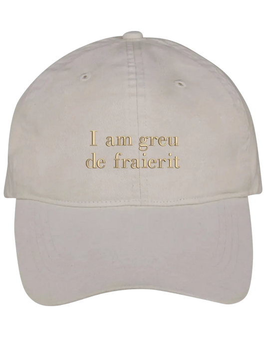 Sapca Greu de fraierit brodata - Thread Muse