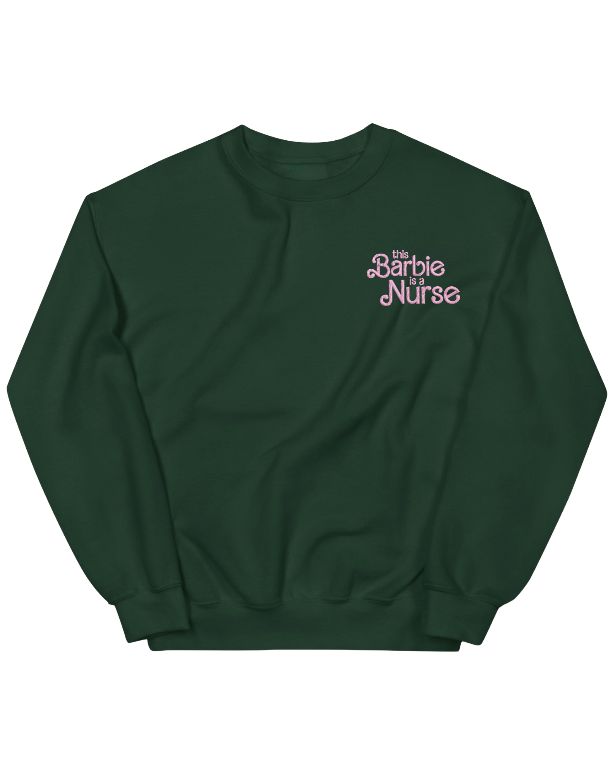 Nurse barbie sweatshirt - Thread Muse