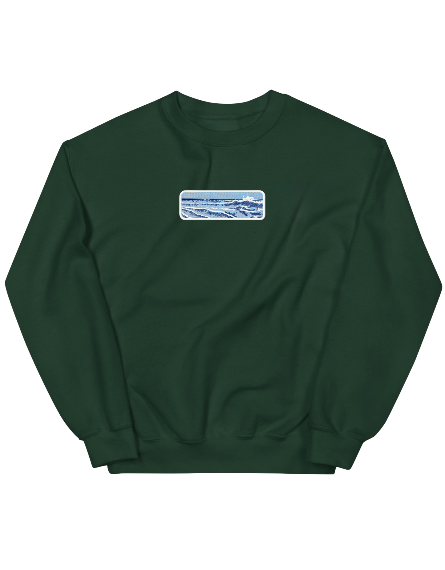 Japanese ocean waves sweatshirt Picturi - Thread Muse