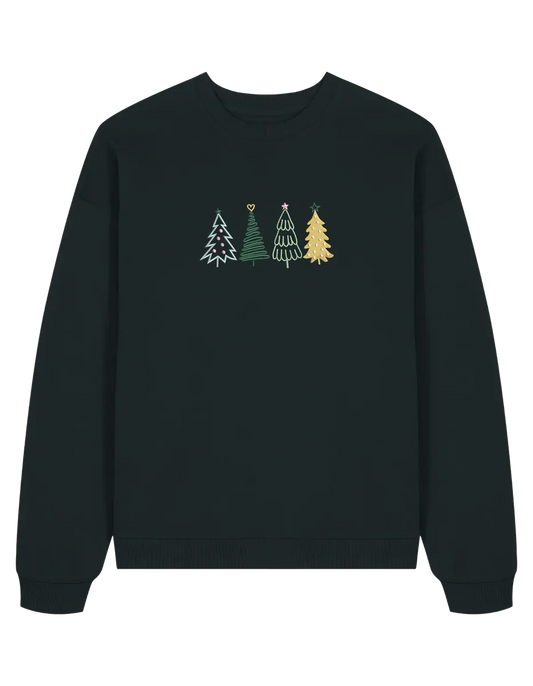 Trees sweatshirt Craciun - Thread Muse