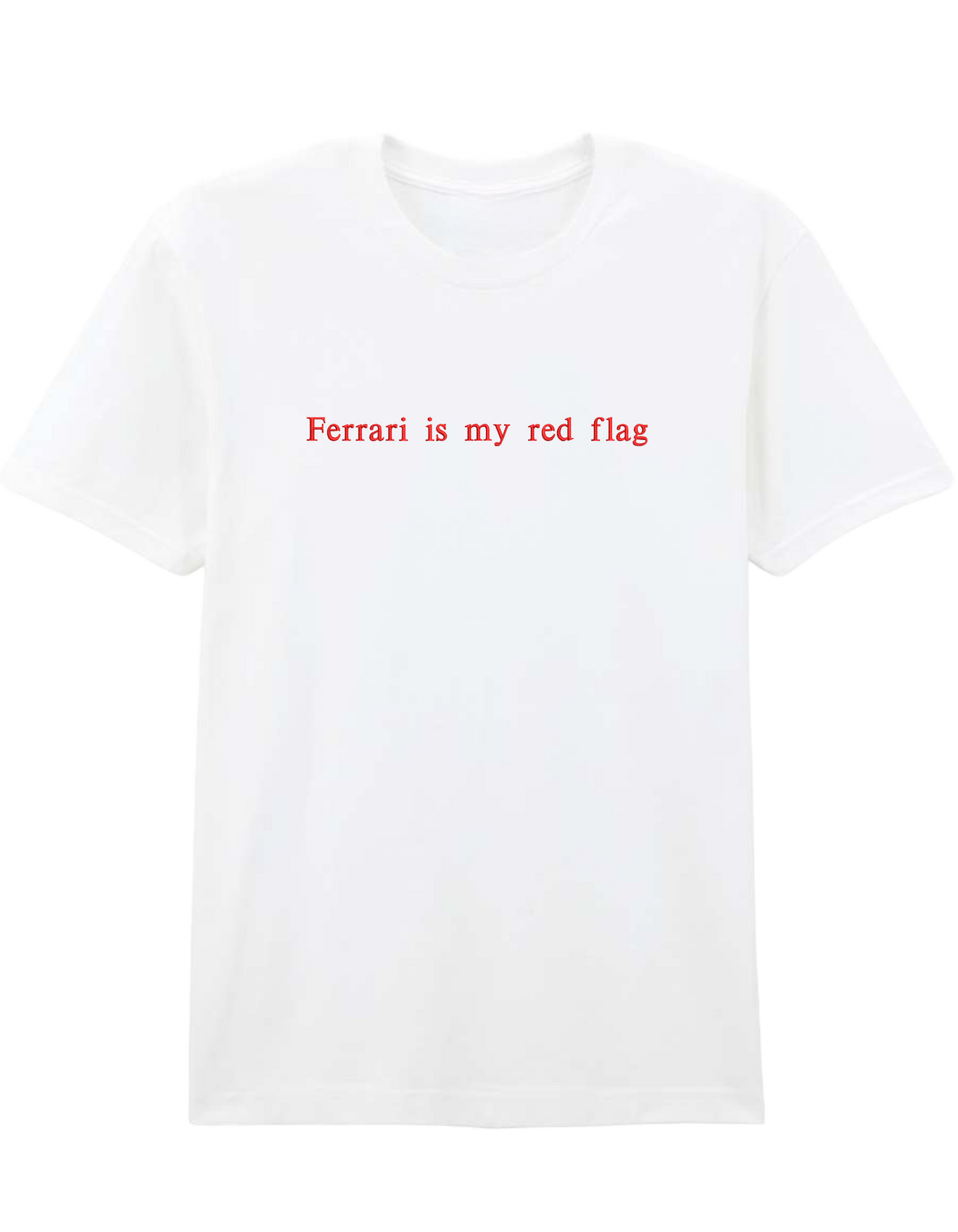 Red flag tricou F1 - Thread Muse