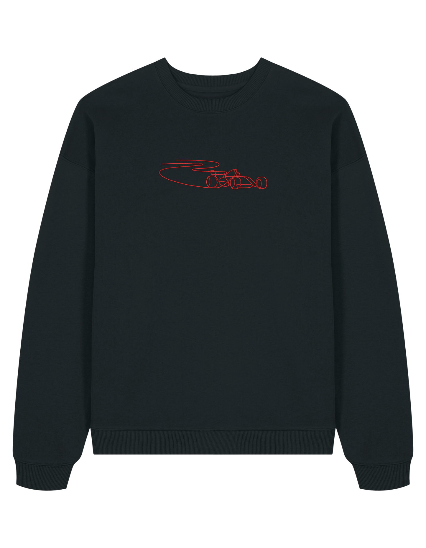 Car outline sweatshirt F1