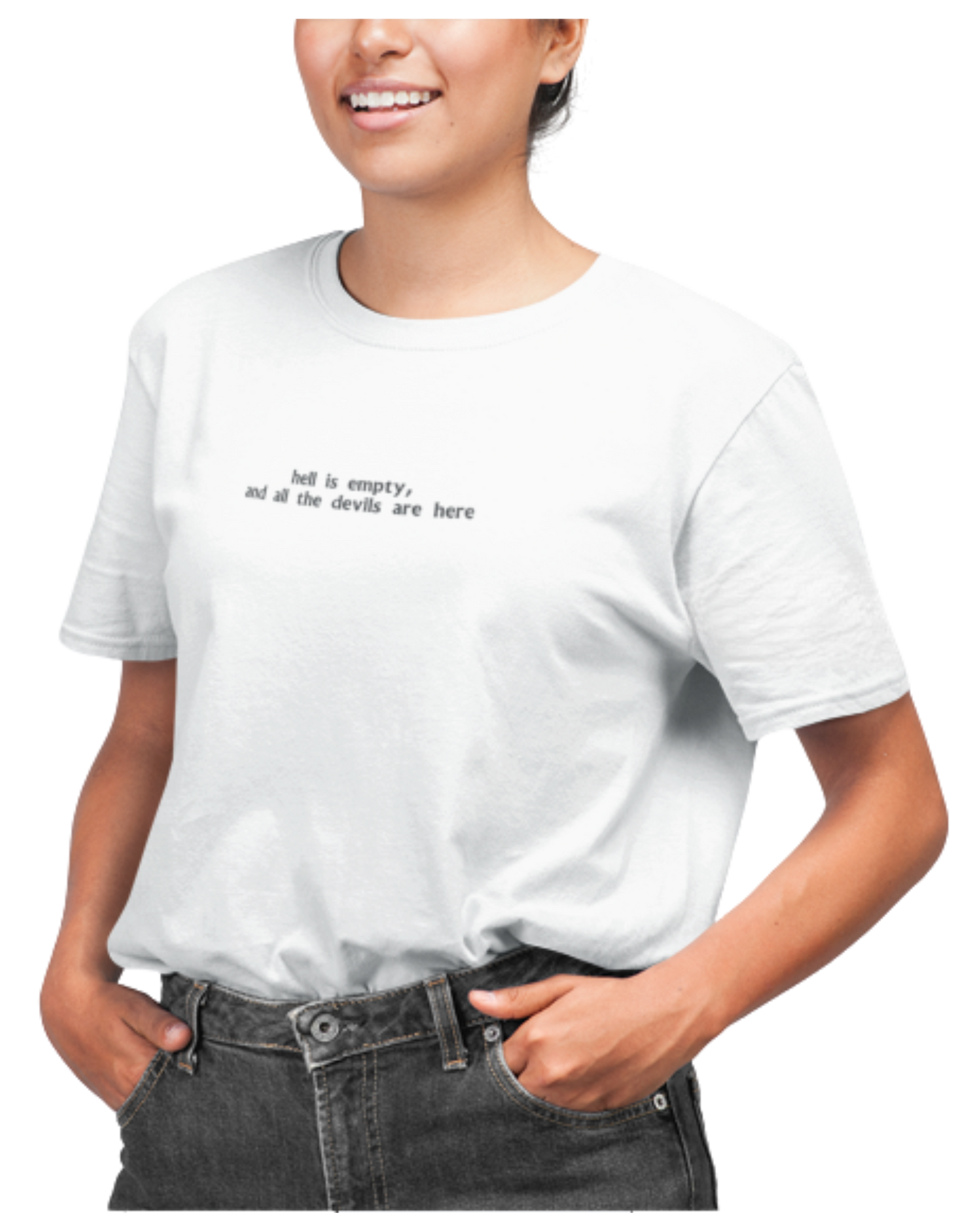 Hell is empty tricou Shatter me - Thread Muse