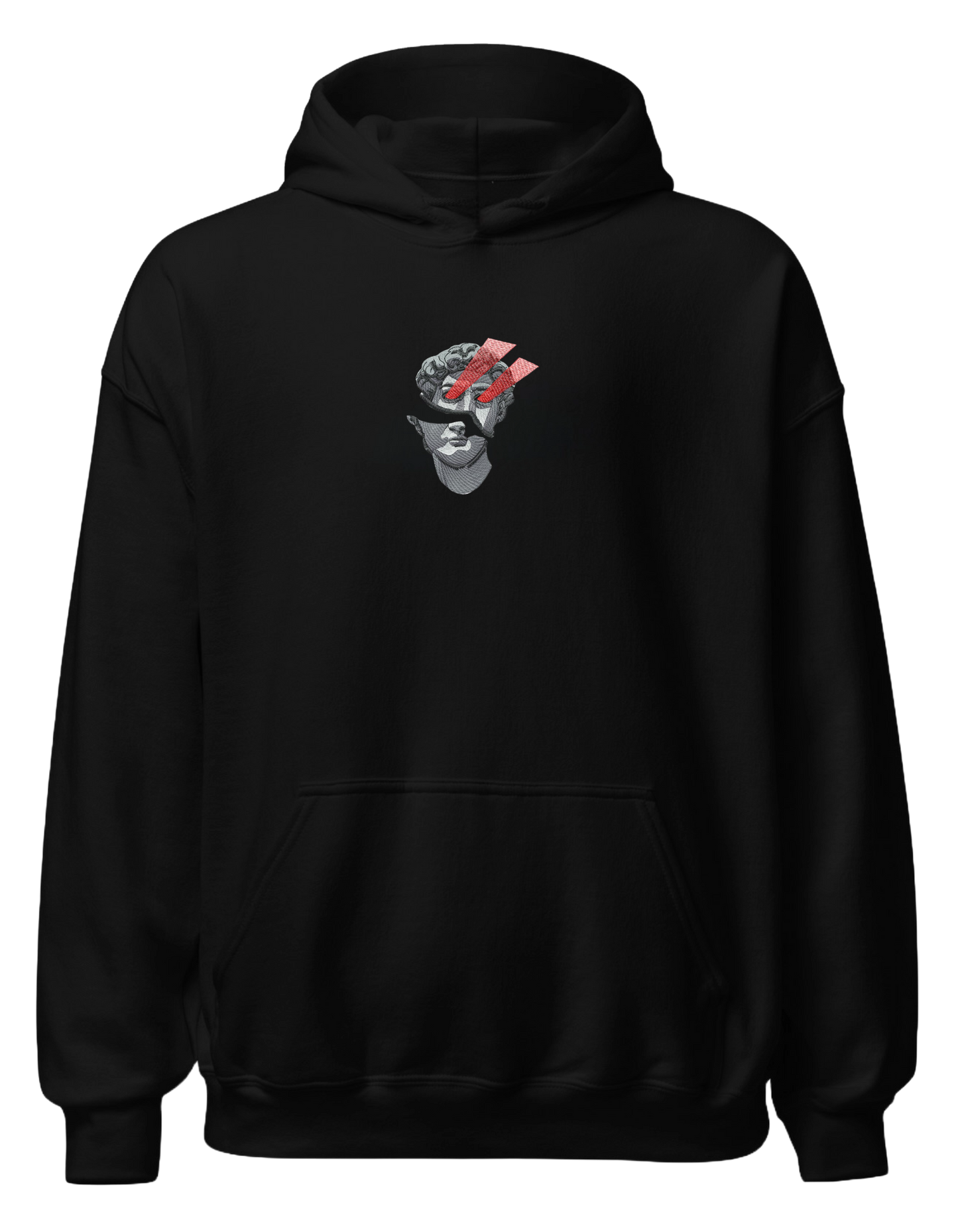 David laser eyes hoodie Sculpturi - Thread Muse