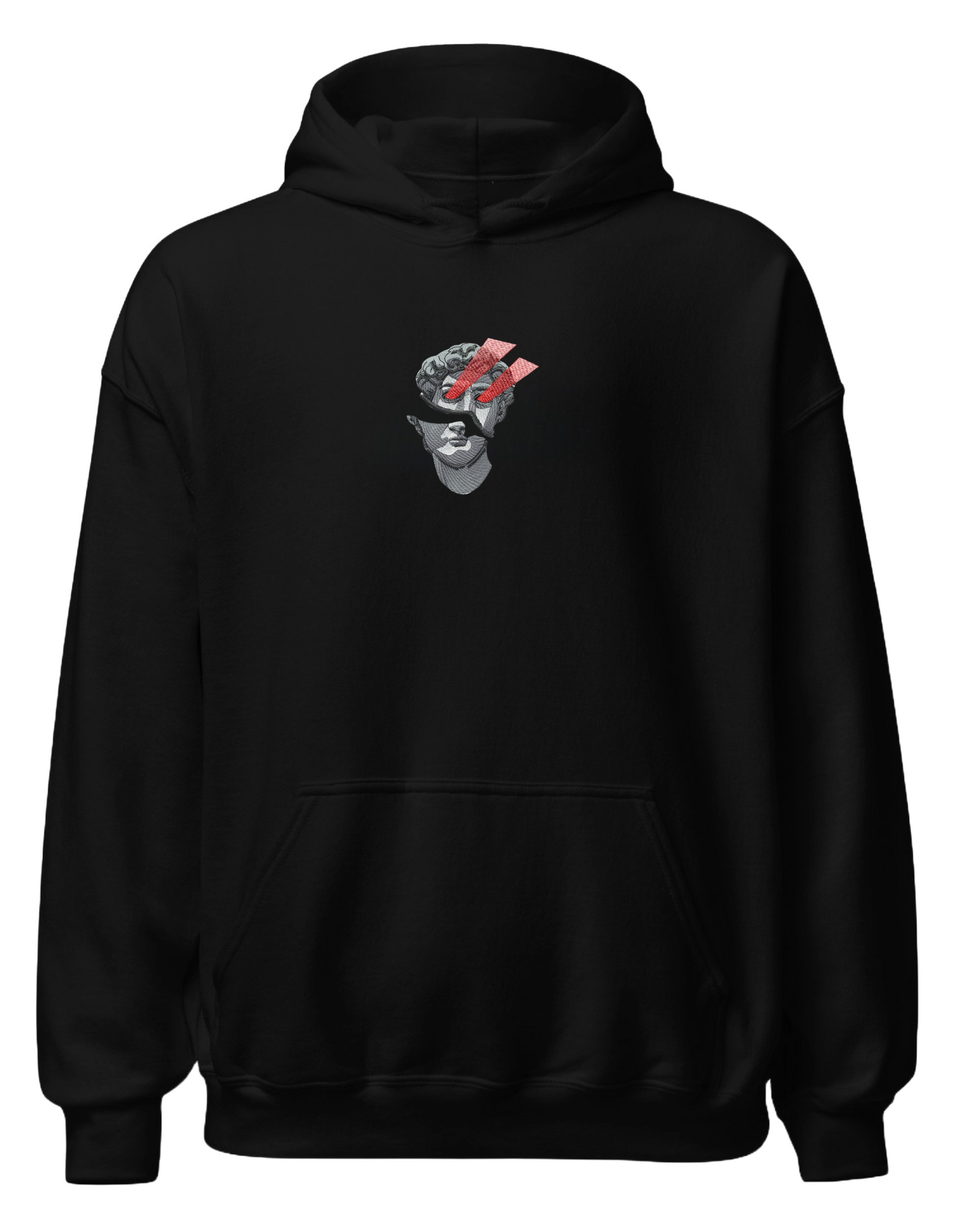 David laser eyes hoodie Sculpturi - Thread Muse