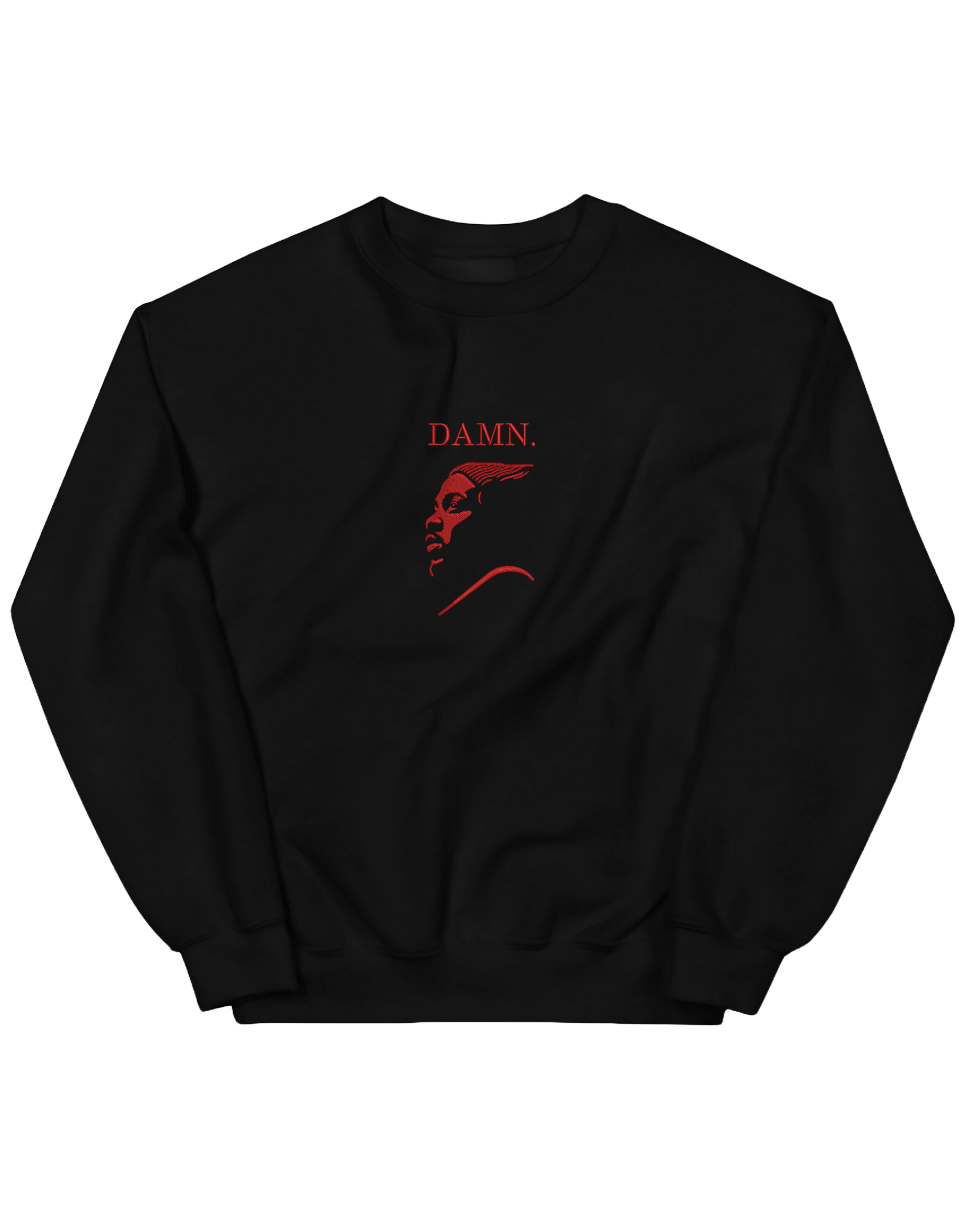 Damn portrait sweatshirt Kendrick Lamar - Thread Muse
