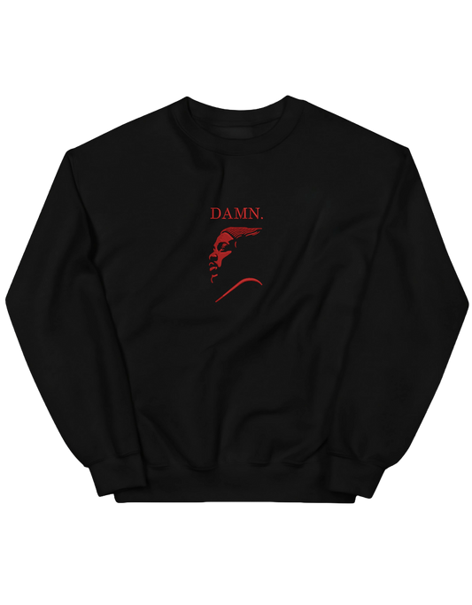 Damn portrait sweatshirt Kendrick Lamar - Thread Muse