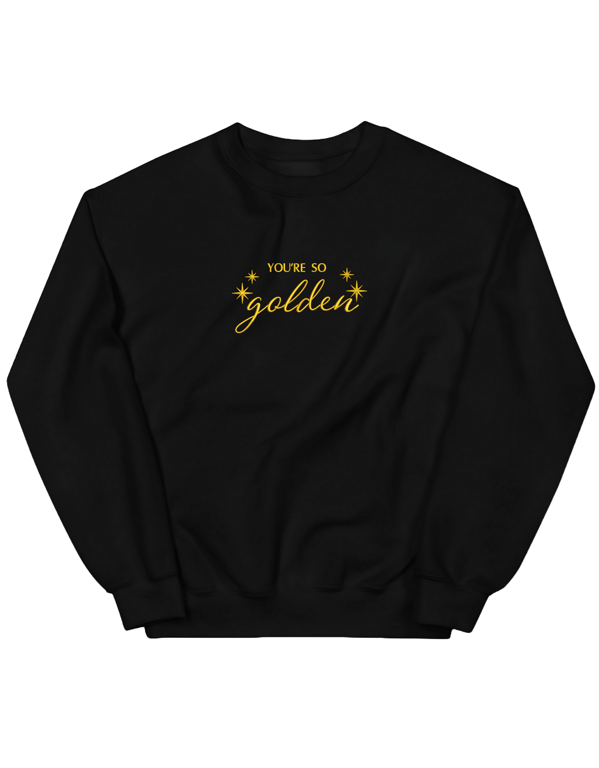 Golden sweatshirt Harry Styles - Thread Muse