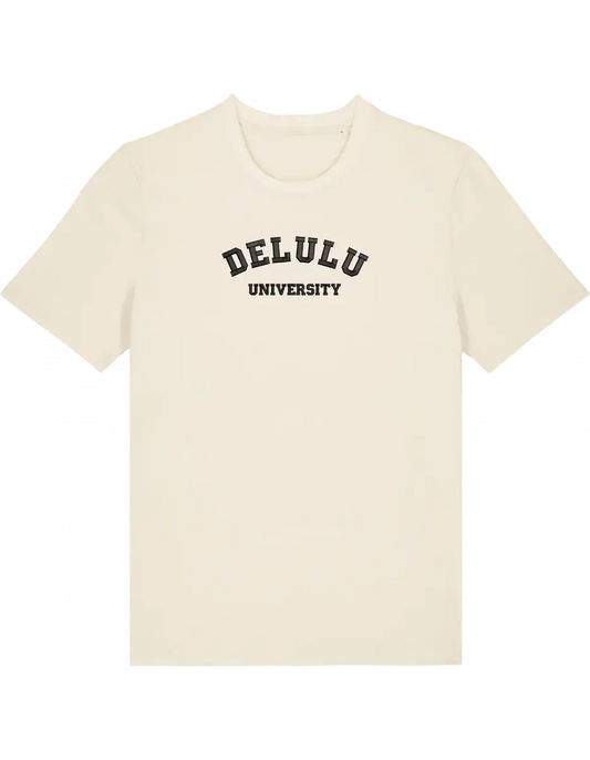 Delulu university tricou - Thread Muse