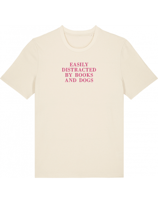 Distracted tricou bookish