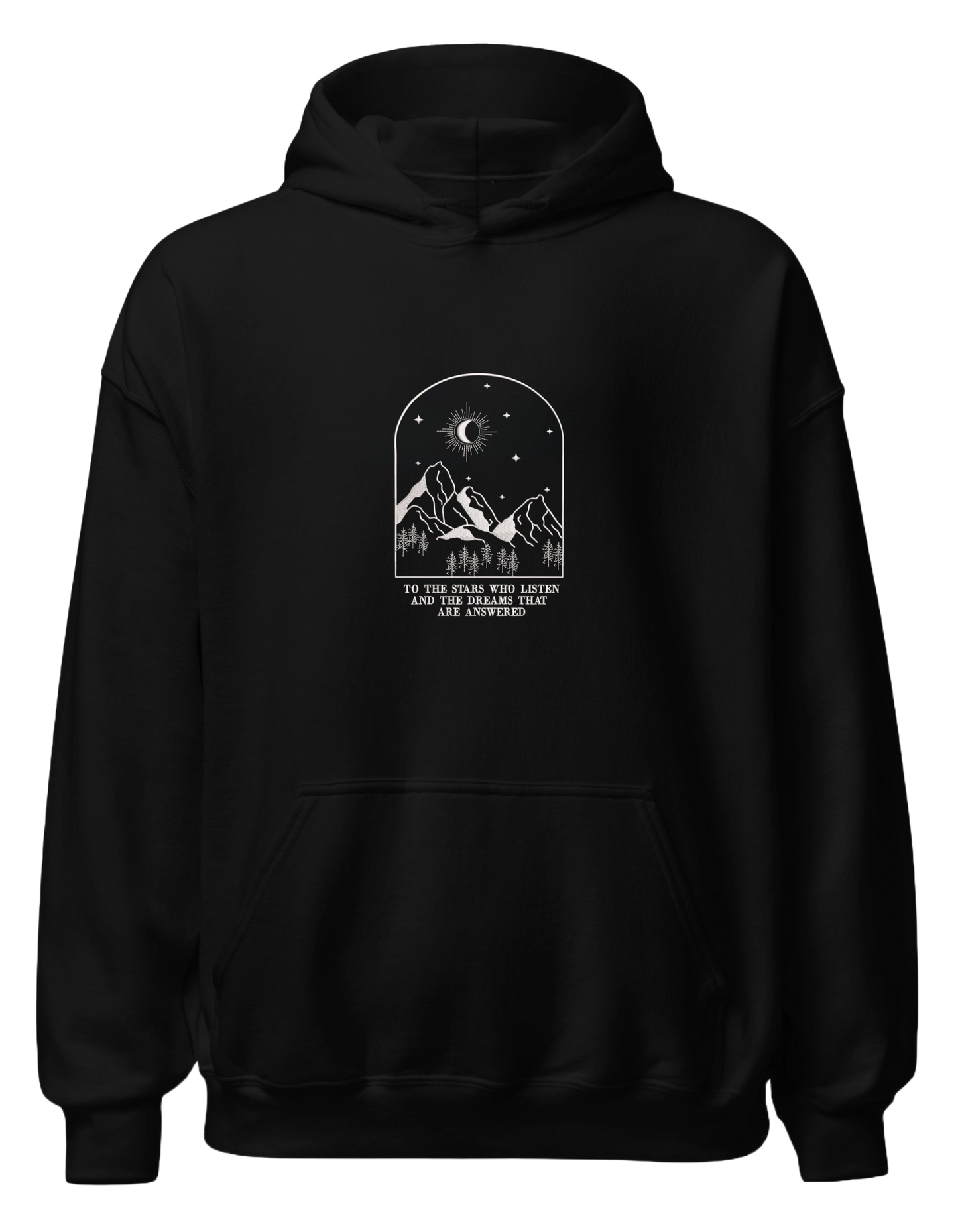 To the stars mountains hoodie ACOTAR - Thread Muse