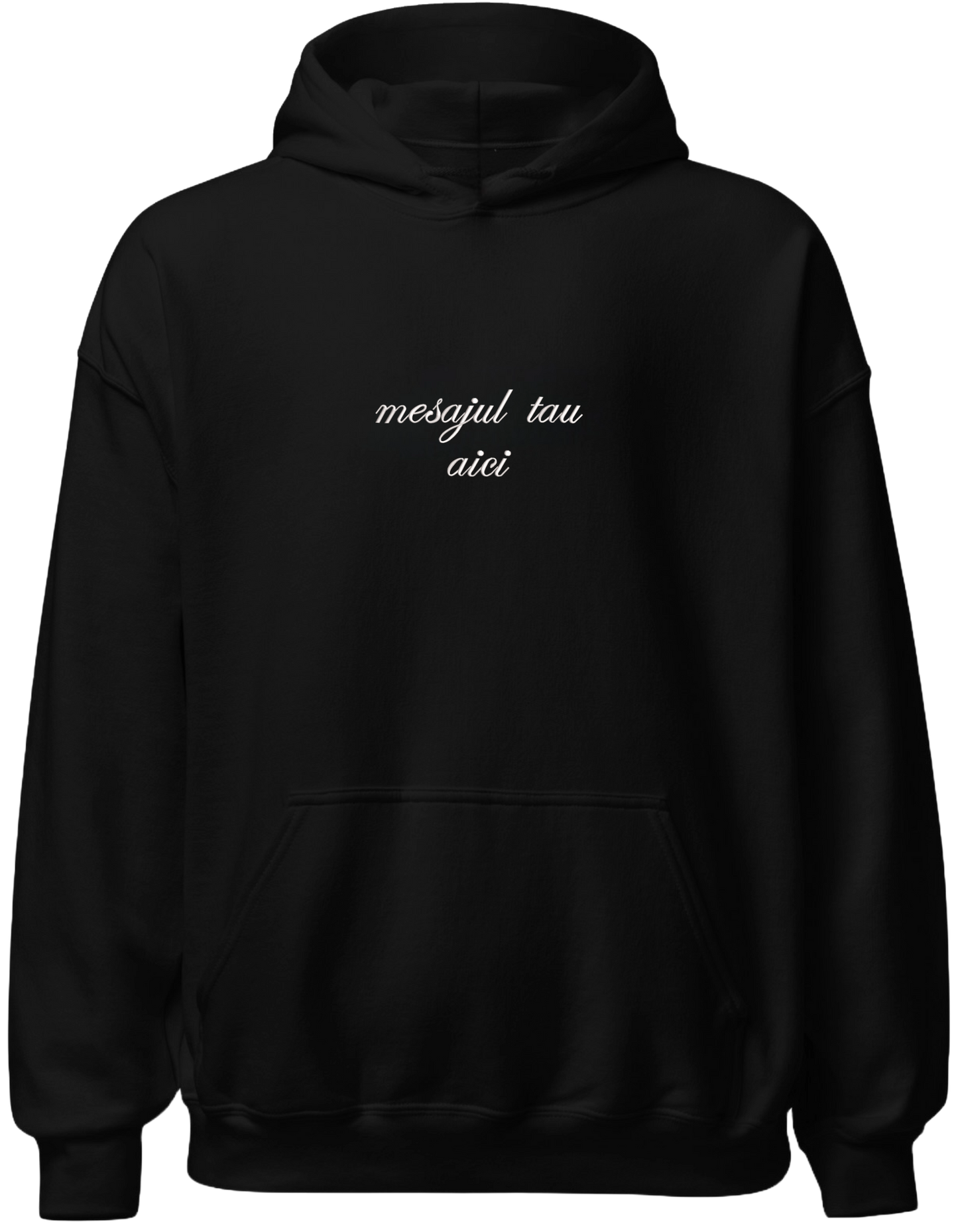 Custom hoodie font cursiv - Thread Muse