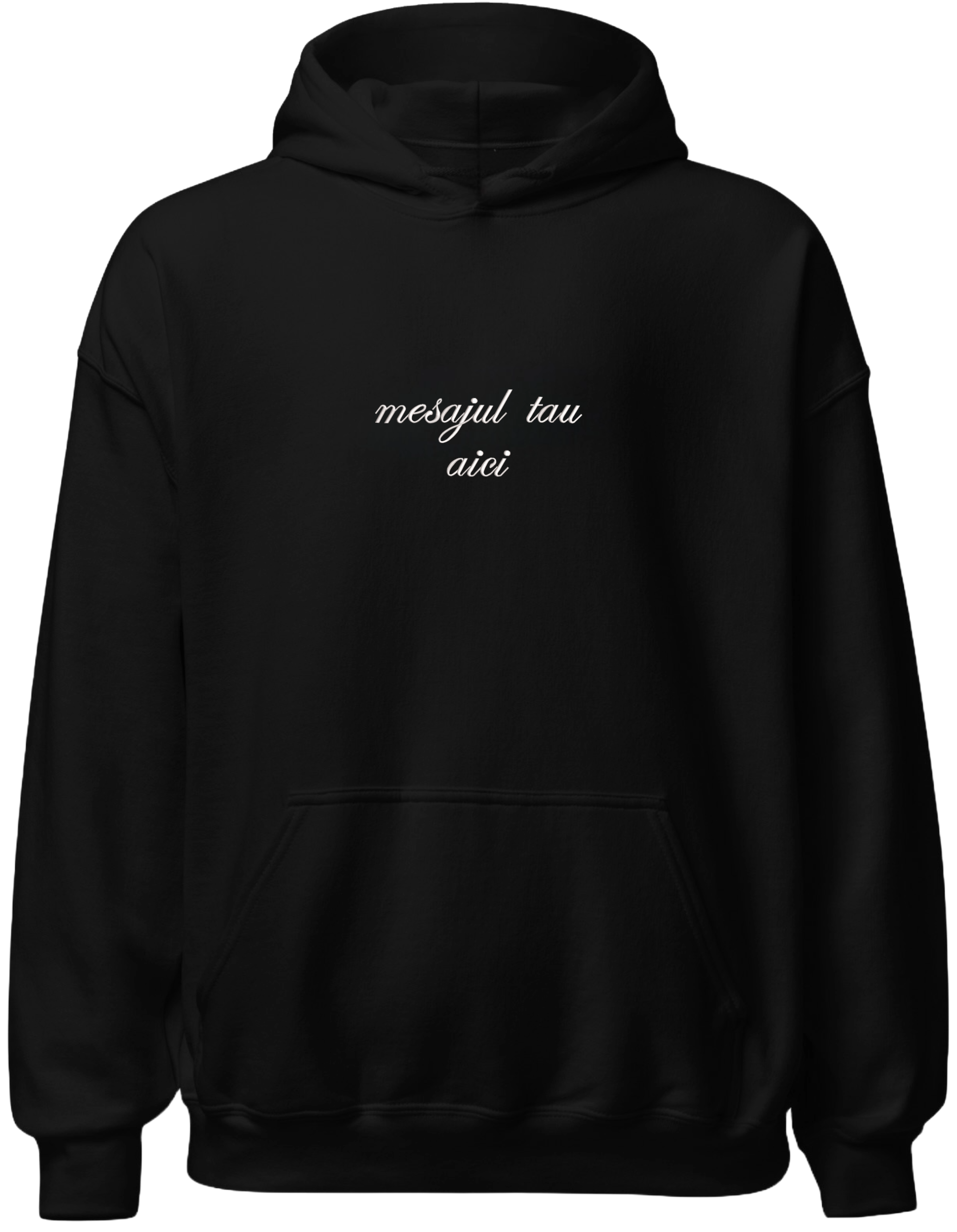 Custom hoodie font cursiv - Thread Muse