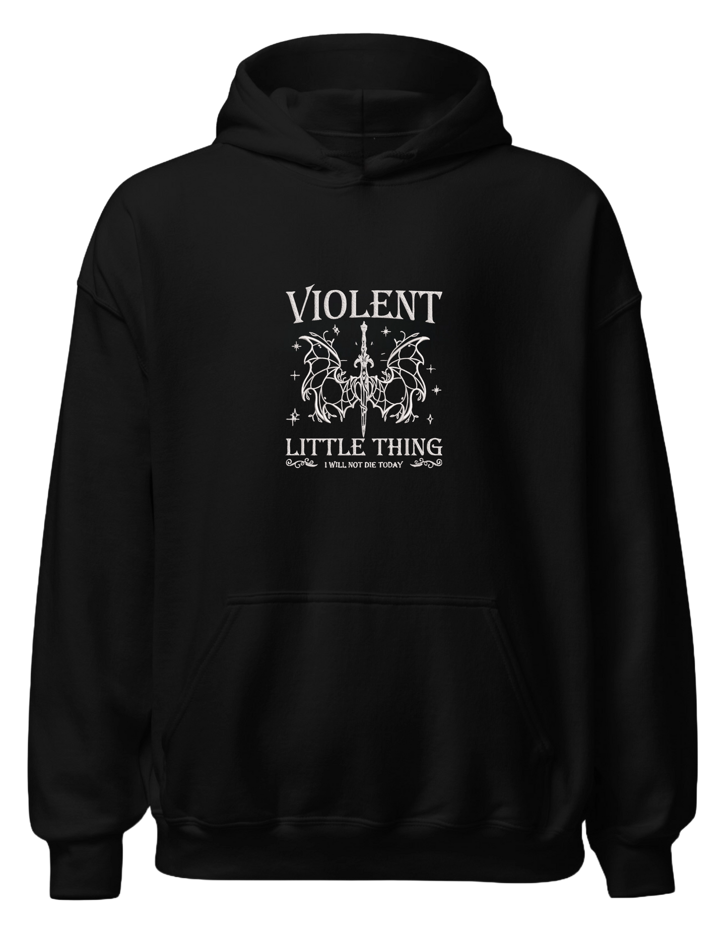 Violent little thing hoodie Fourth Wing - Thread Muse