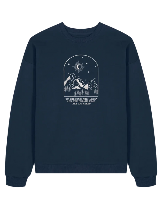 To the stars mountains sweatshirt ACOTAR - Thread Muse
