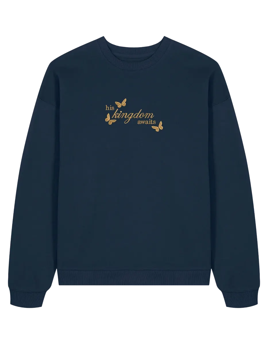 Kingdom awaits sweatshirt - Thread Muse